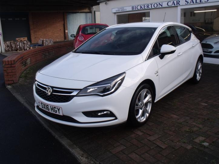 SX16 HGY - Vauxhall Astra SRI 1.4 Turbo 5 Door Hatchback 1399cc